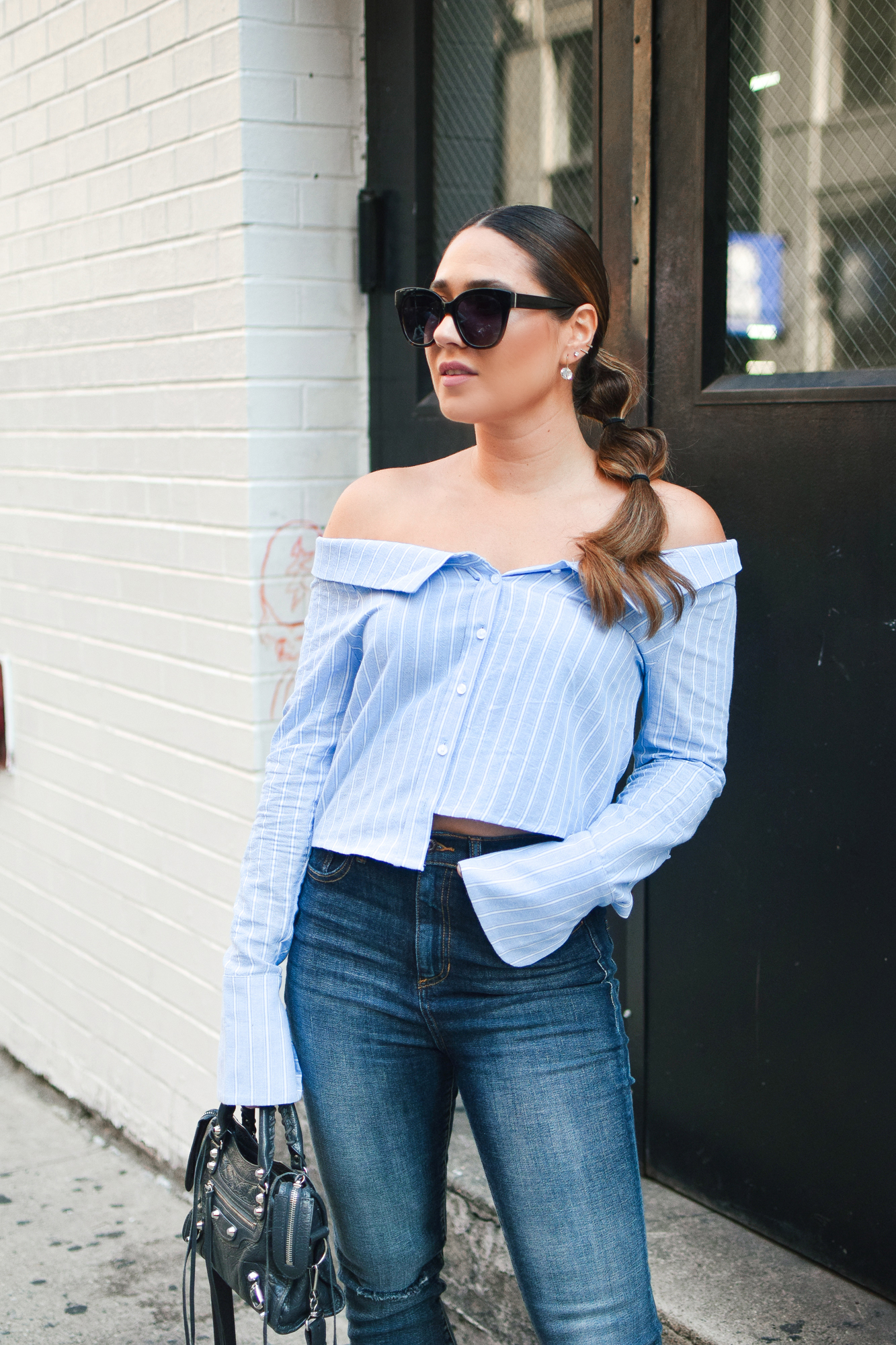 tobi-off-shoulder-striped-top-jeans-cute-outfit