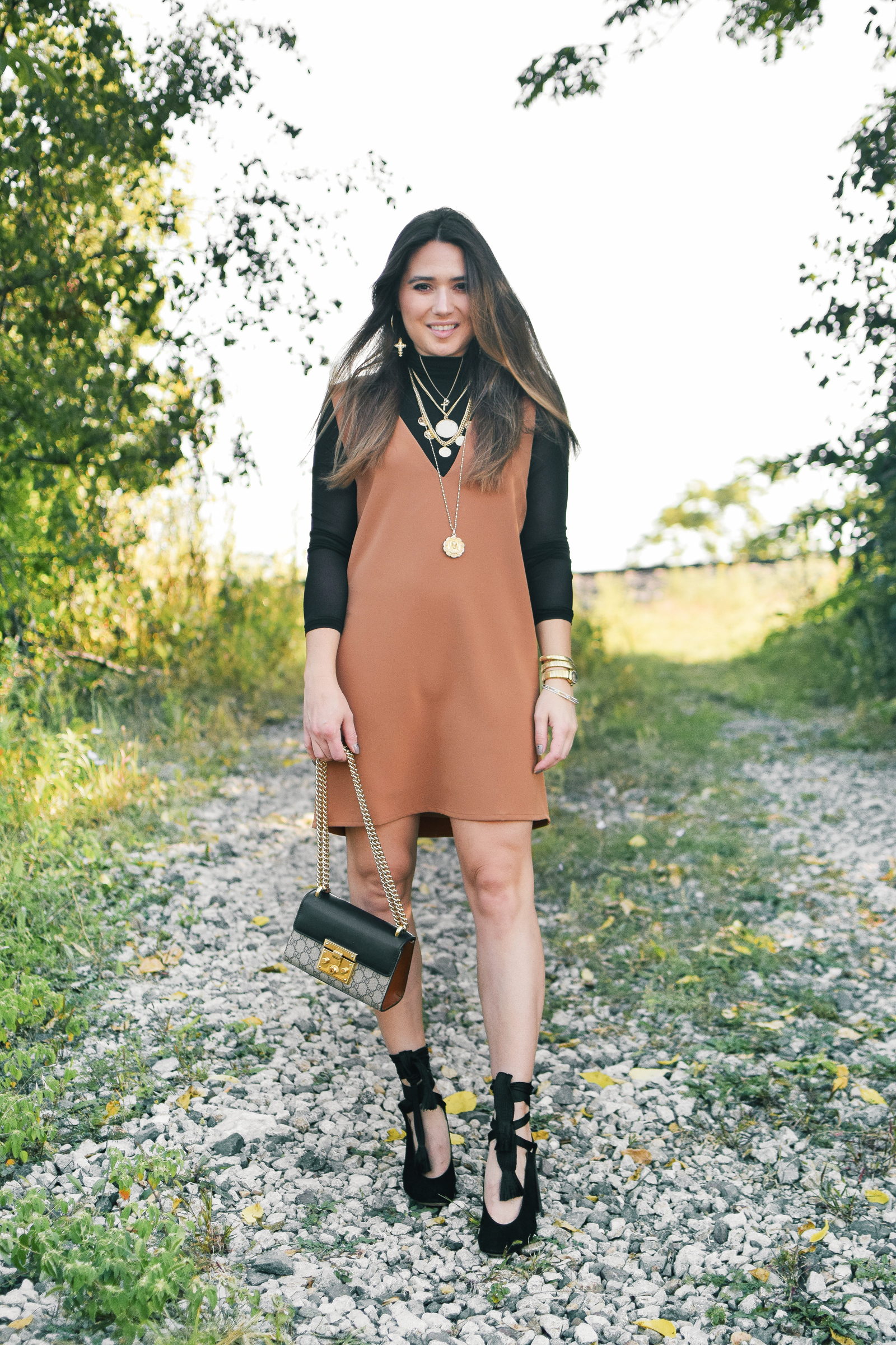 tobi-camel-shift-dress-fall-outfit-cute-style-sexy-professional-chloe-lace-up-heels