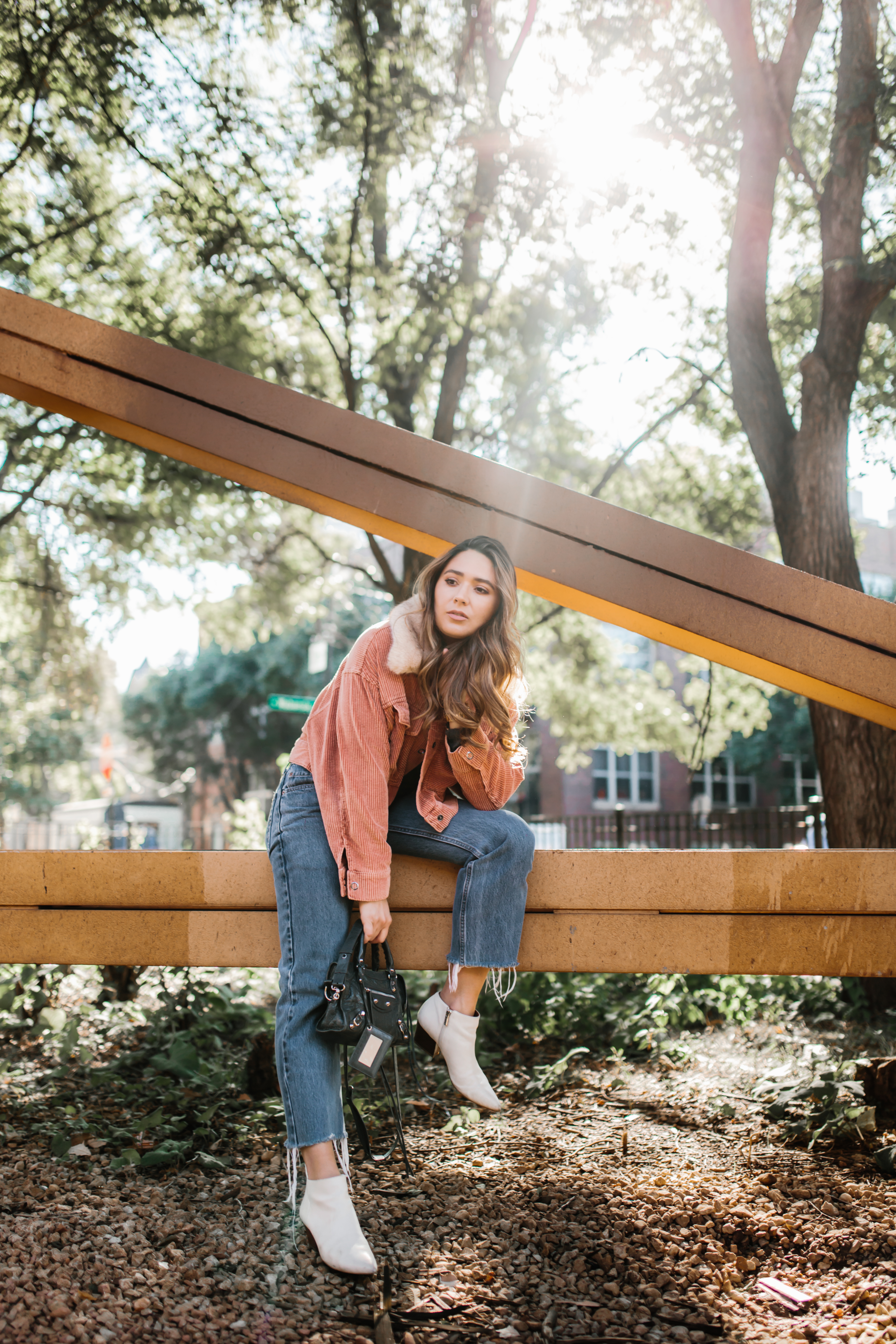 blush-courderoy-bomber-white-booties-fall-hat-denim-outfit-inspo