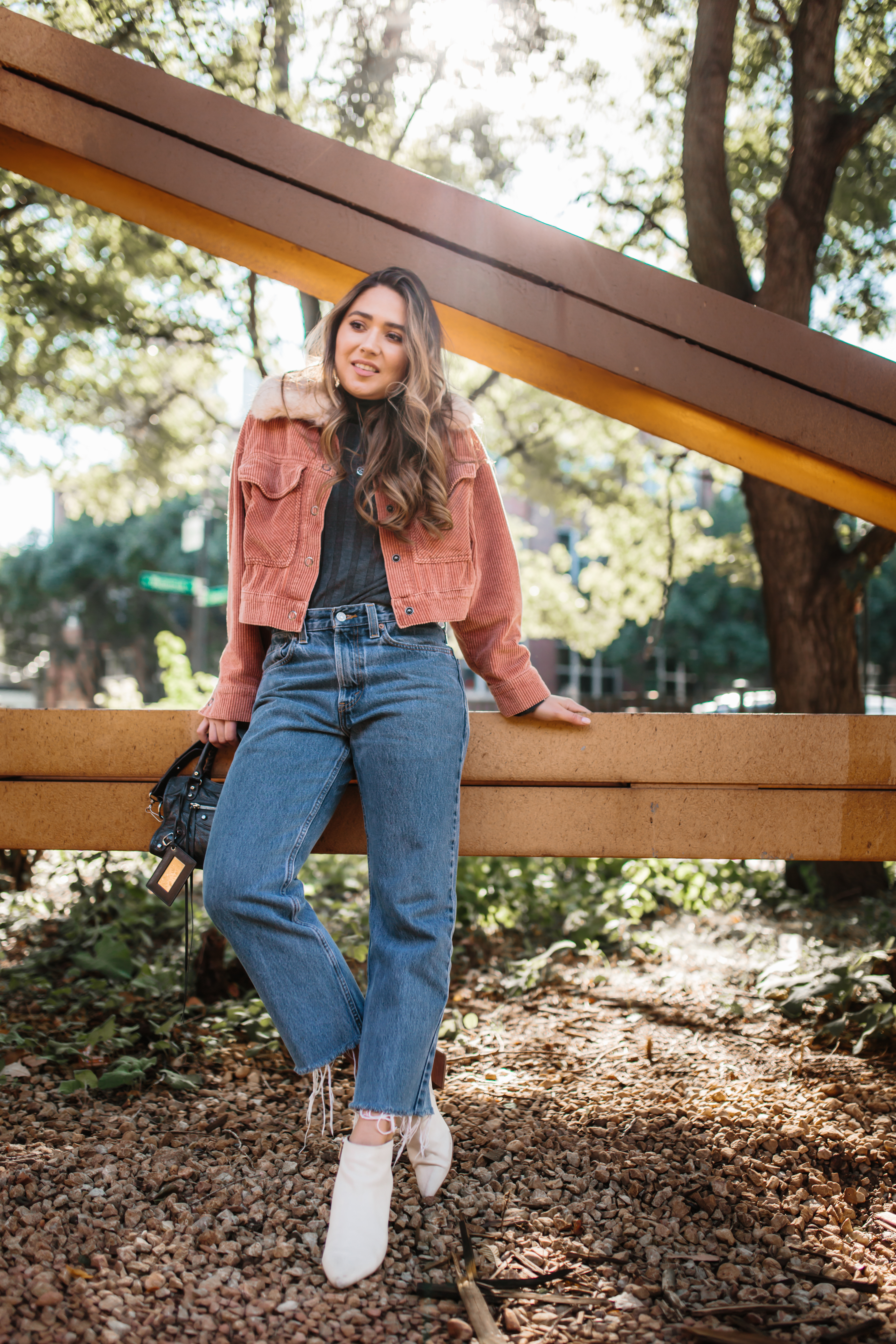 blush-courderoy-bomber-white-booties-fall-hat-denim-outfit-inspo