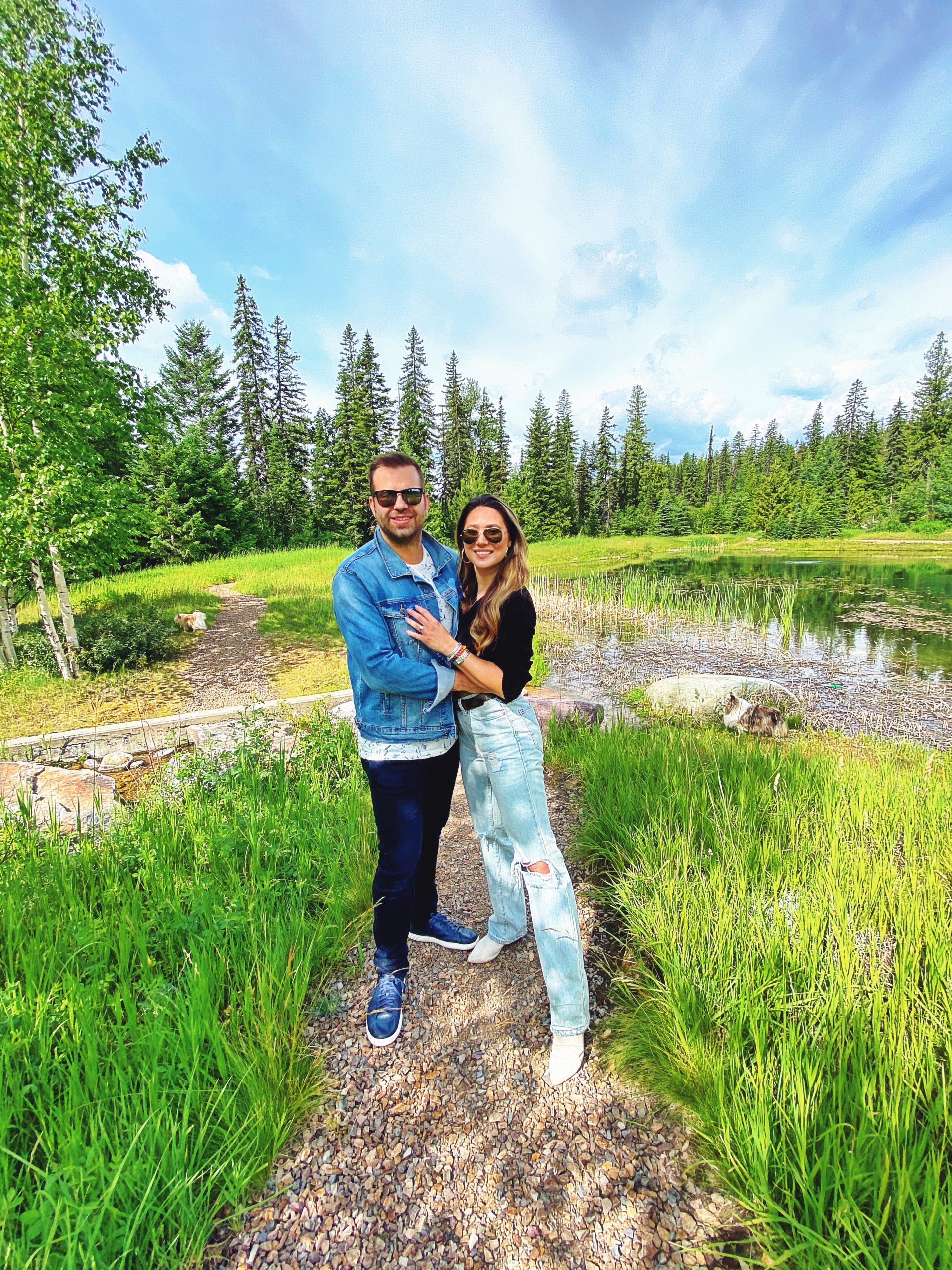 montana-glacier-mountain-avalanche-lake-boy-girl-engagement-nature-beautiful